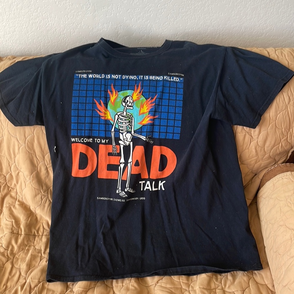 SKULL TEE FIRE